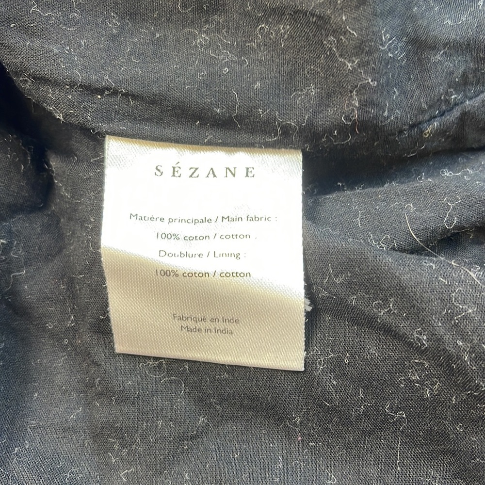Sezane Women Checkered Black And White Dress X34-42 - Picture 6 of 8